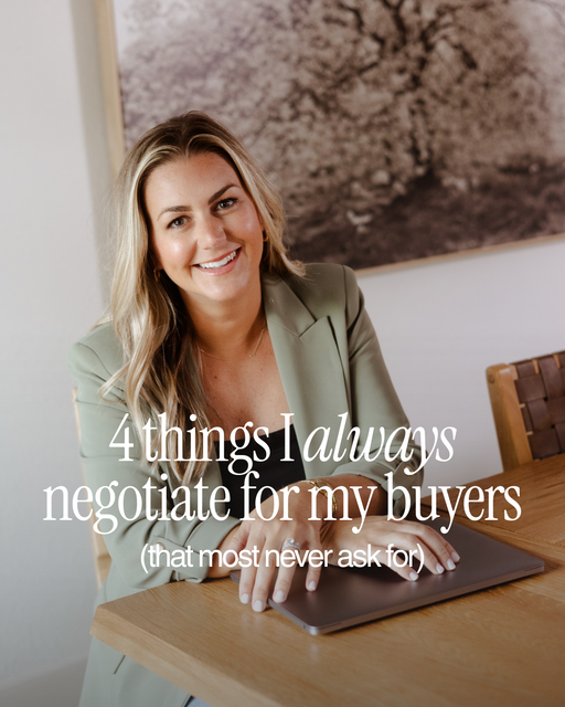 4 things I always negotiate for my buyers (that most never ask for) - 2