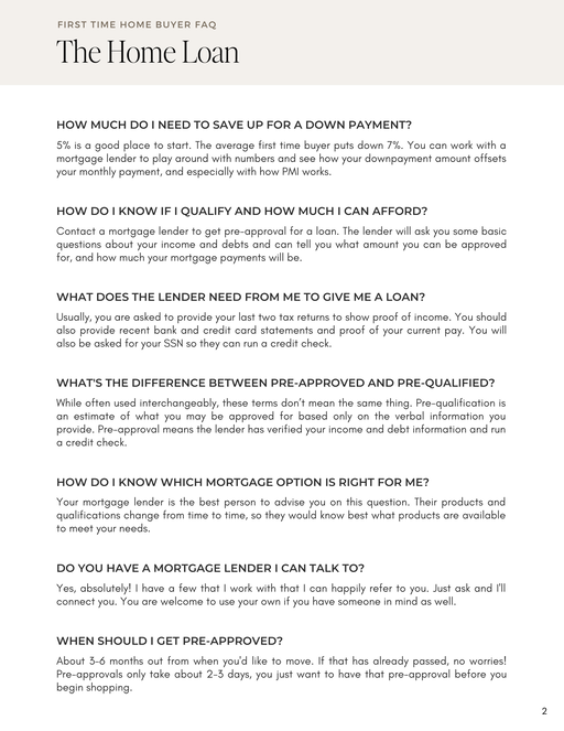 Buyer FAQs Document - 2