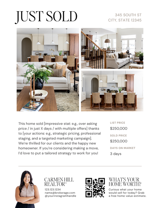 Just Sold Flyer - 2