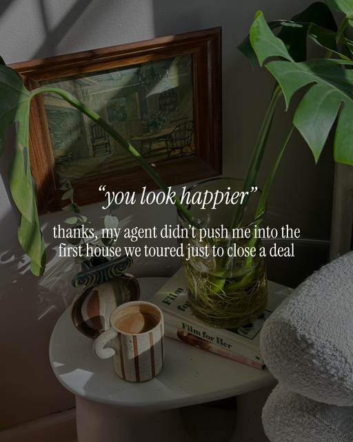 "You look happier" - 3