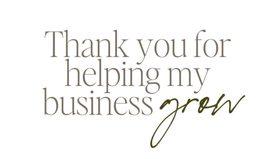 Thank you for helping my business grow | Pop-by Tags - 3