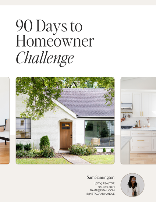 90 Days to Homeowner Guide
 - 2
