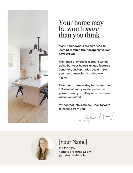 Home Value Report Mailer - 2