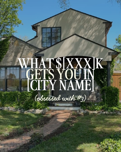 What $[XXX]k actually gets you in [City Name] right now - 2