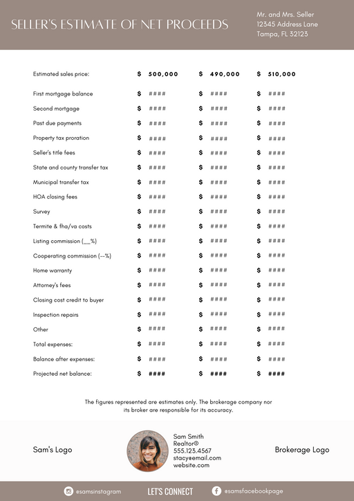 Seller Net Proceeds - 2