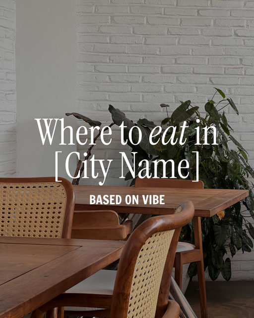 Where to Eat in [City Name] (Based on Vibe) | Restaurant Guide - 2