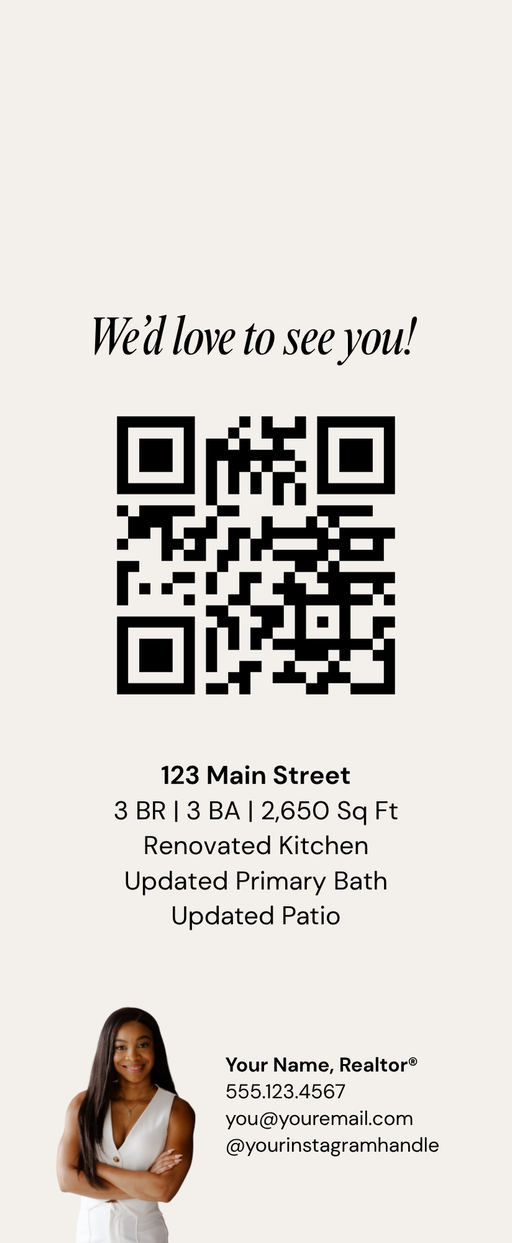 Open House Door Hangers - 2