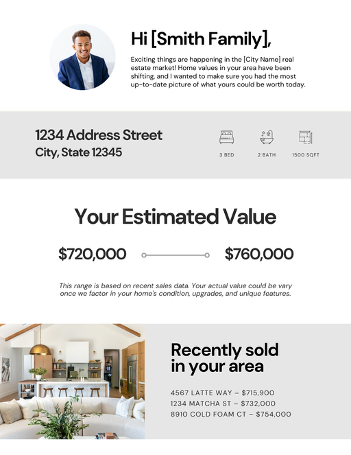 Home Value Report Mailer - 3