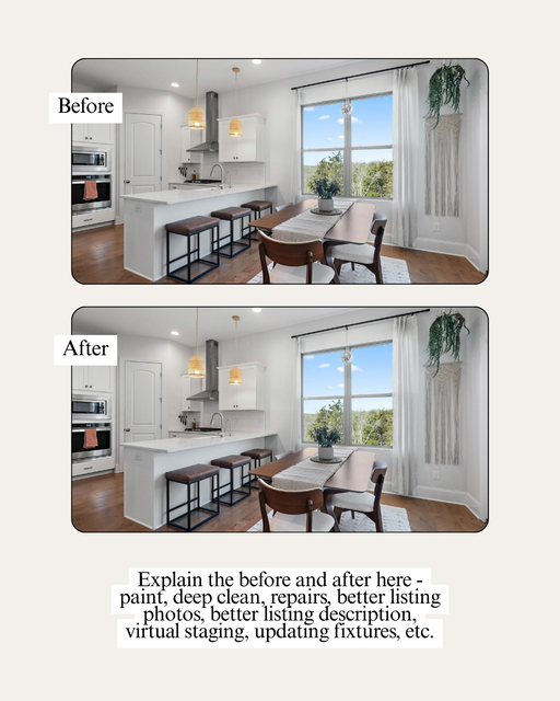 Sold Listing Case Study | Before & After Photos - 3