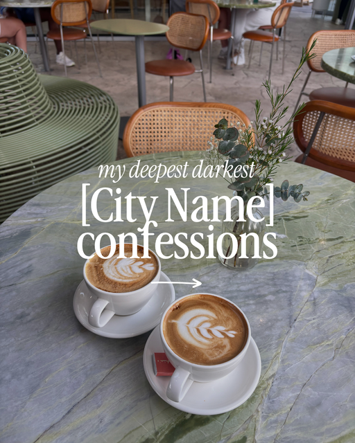 [City Name] confessions - 3