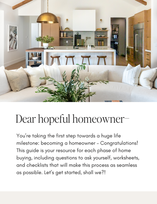 90 Days to Homeowner Guide
 - 3