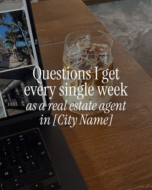 Questions I get asked every week as a real estate agent - 3
