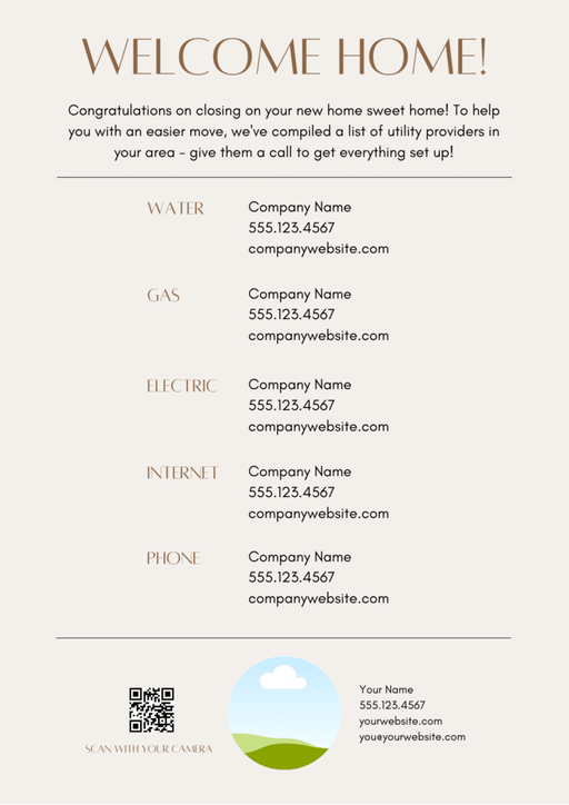Utility List - 2