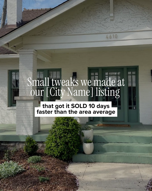 Sold Listing Case Study | Before & After Photos - 2