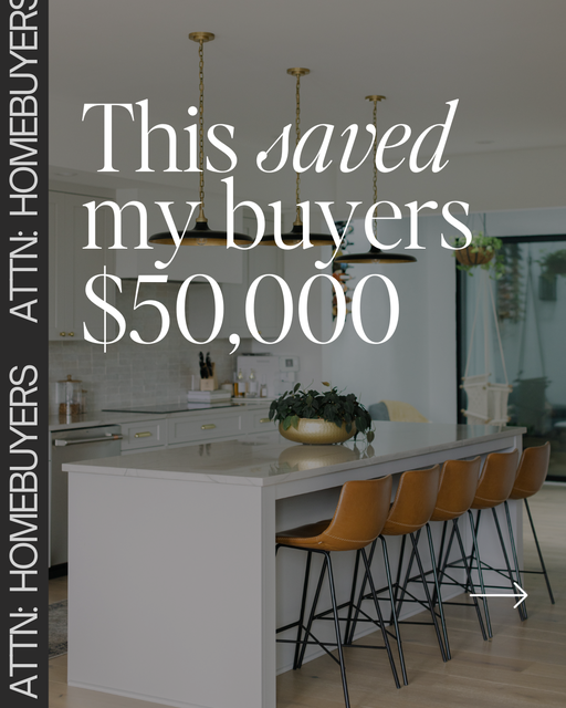 This saved my buyers nearly $50,000 - 2