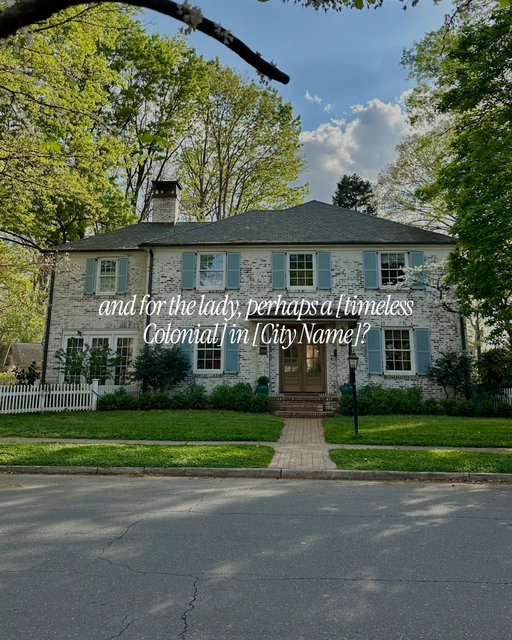 and for the lady, perhaps a [listing feature]? | Coffee & Contracts