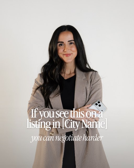 If you see this on a listing in [City Name] you can negotiate harder - 2