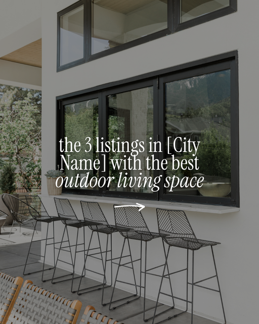 3 [City Name] listings made for summer / outdoor living - 3
