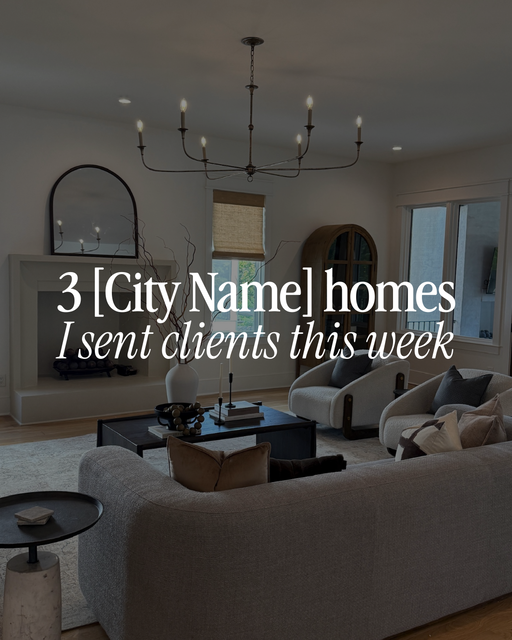 3 listings on my preview list in [City Name] - 2